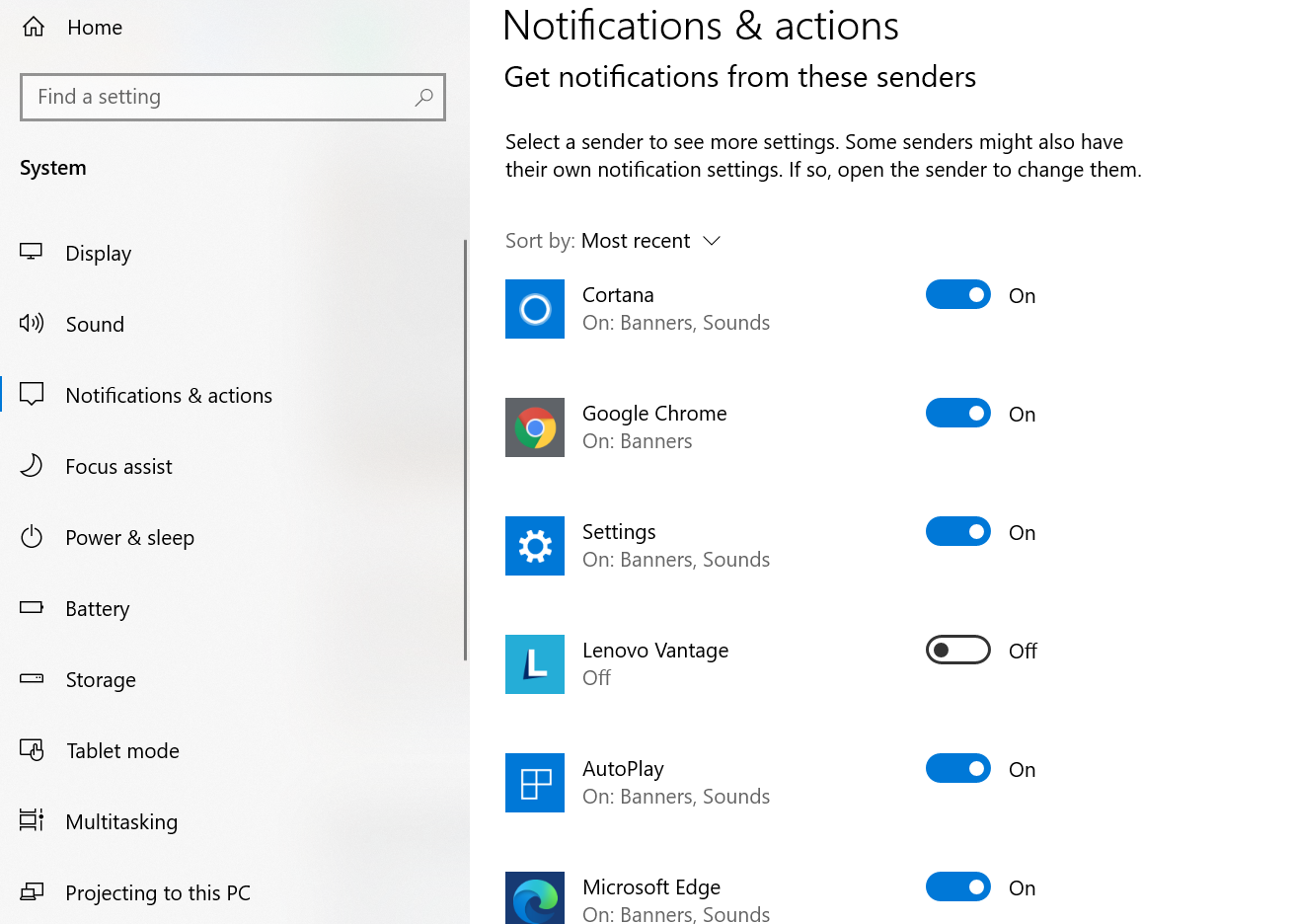 Não há mais notificações