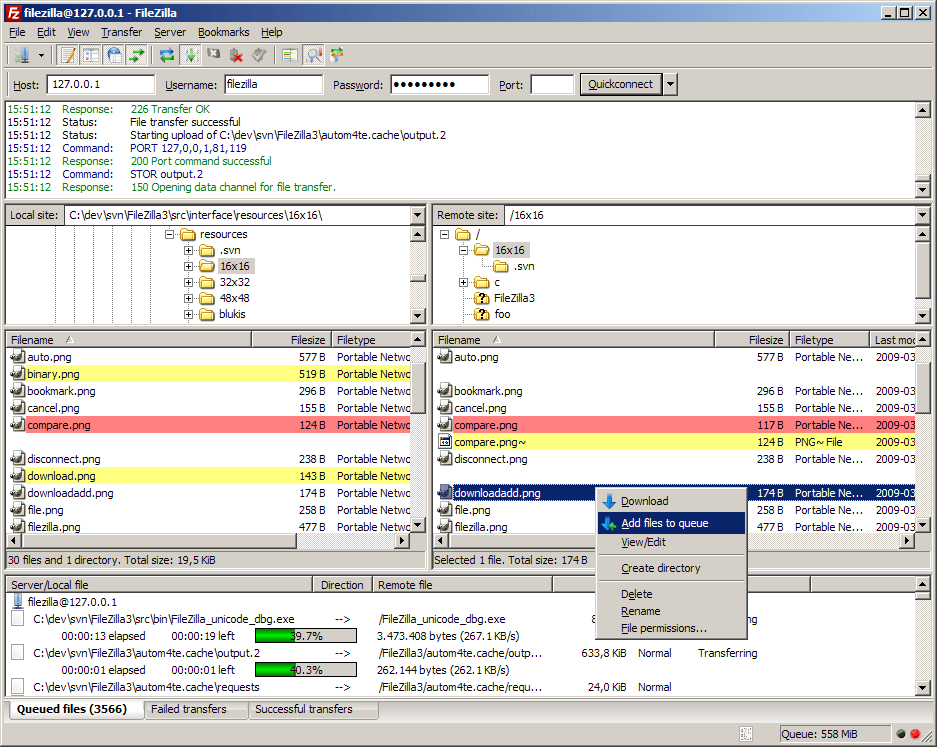 FileZilla este una dintre modalitățile mai tehnice de a face backup site-ului dvs