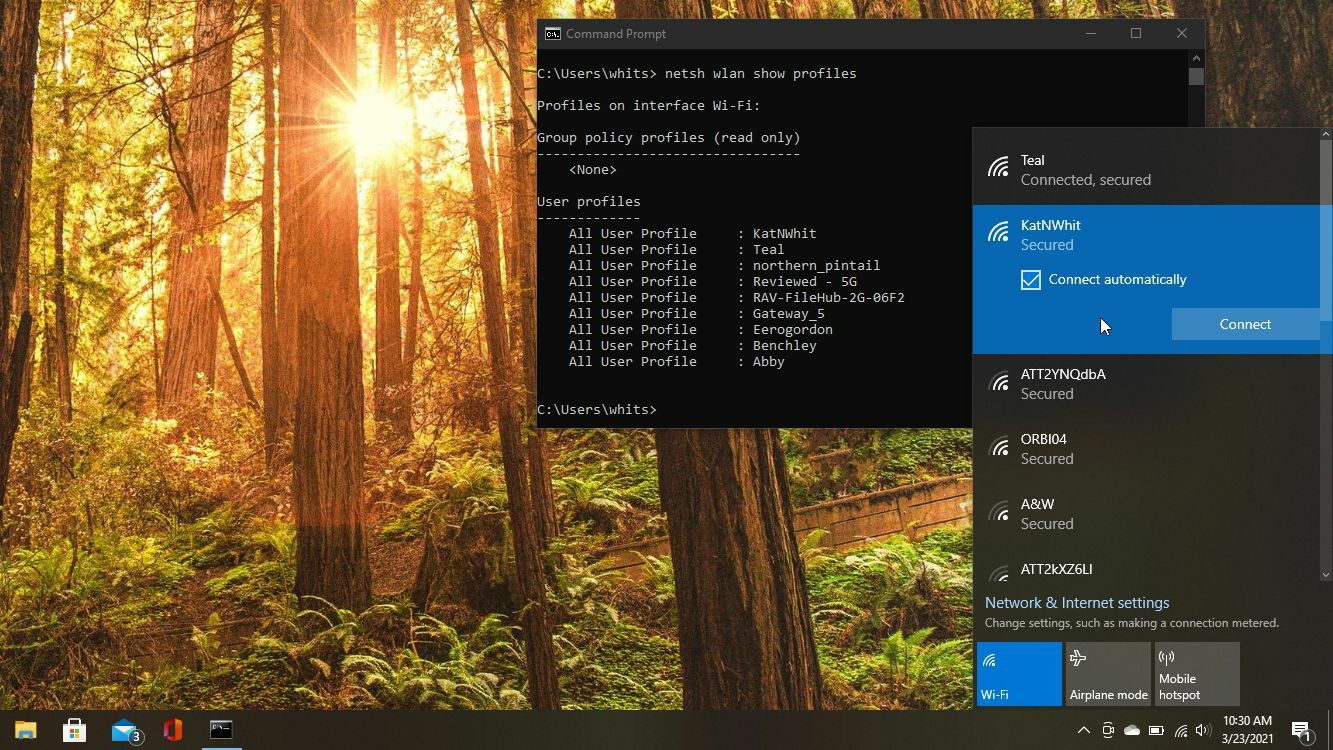 priorité wifi windows