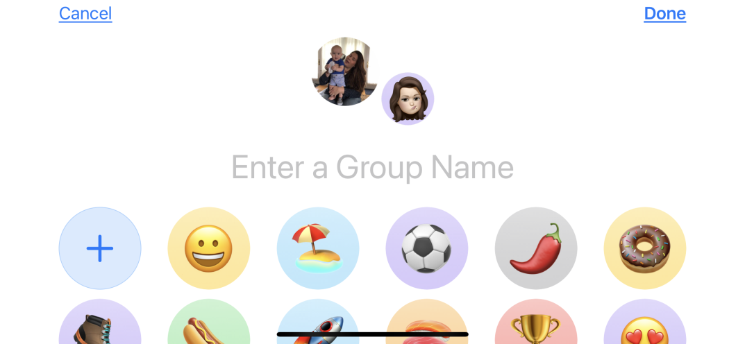 Nomear um grupo
