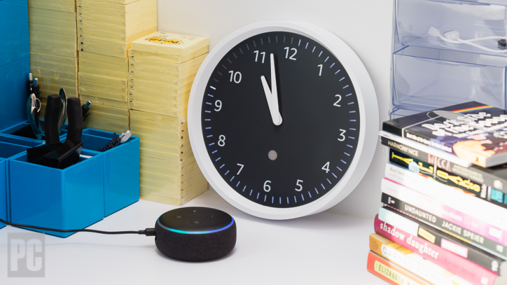 Horloge murale Amazon Echo