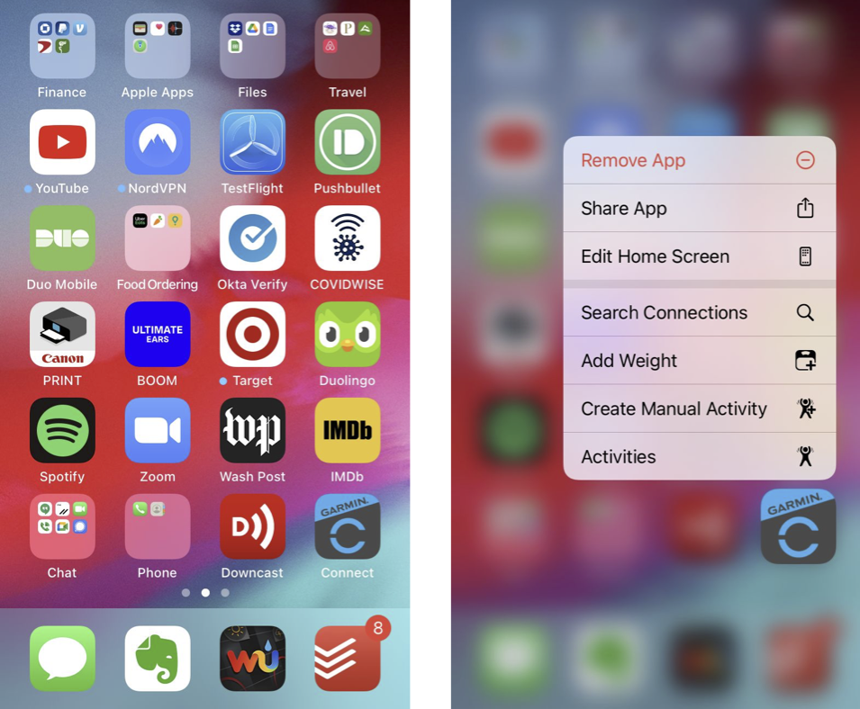 Remover aplicativos no iPhone