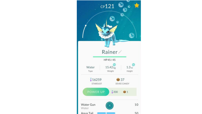 Evolvi quell'Eevee! Rinominalo!
