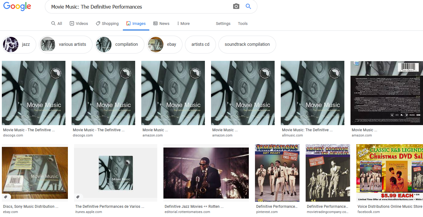buscar la carátula del álbum