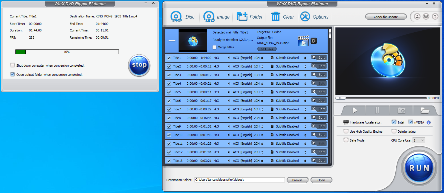 WinX DVD Ripper Platinum