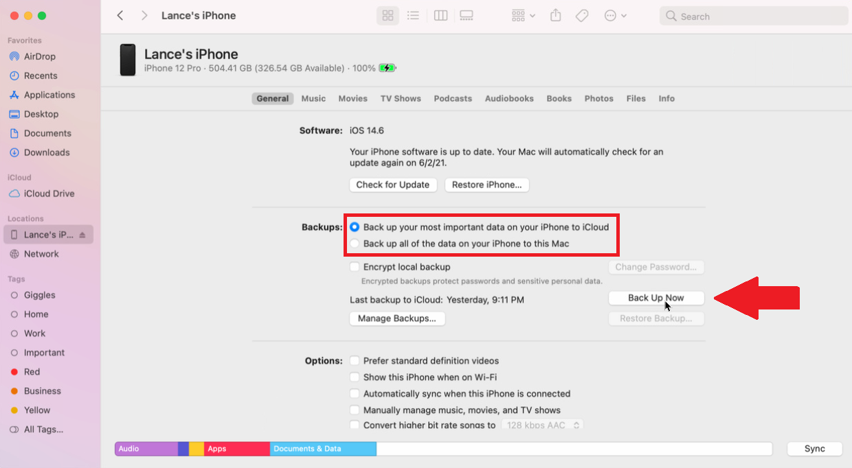 backup finder