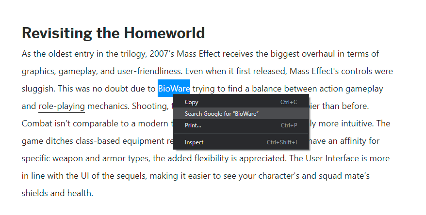 ricerca rapida di Chrome