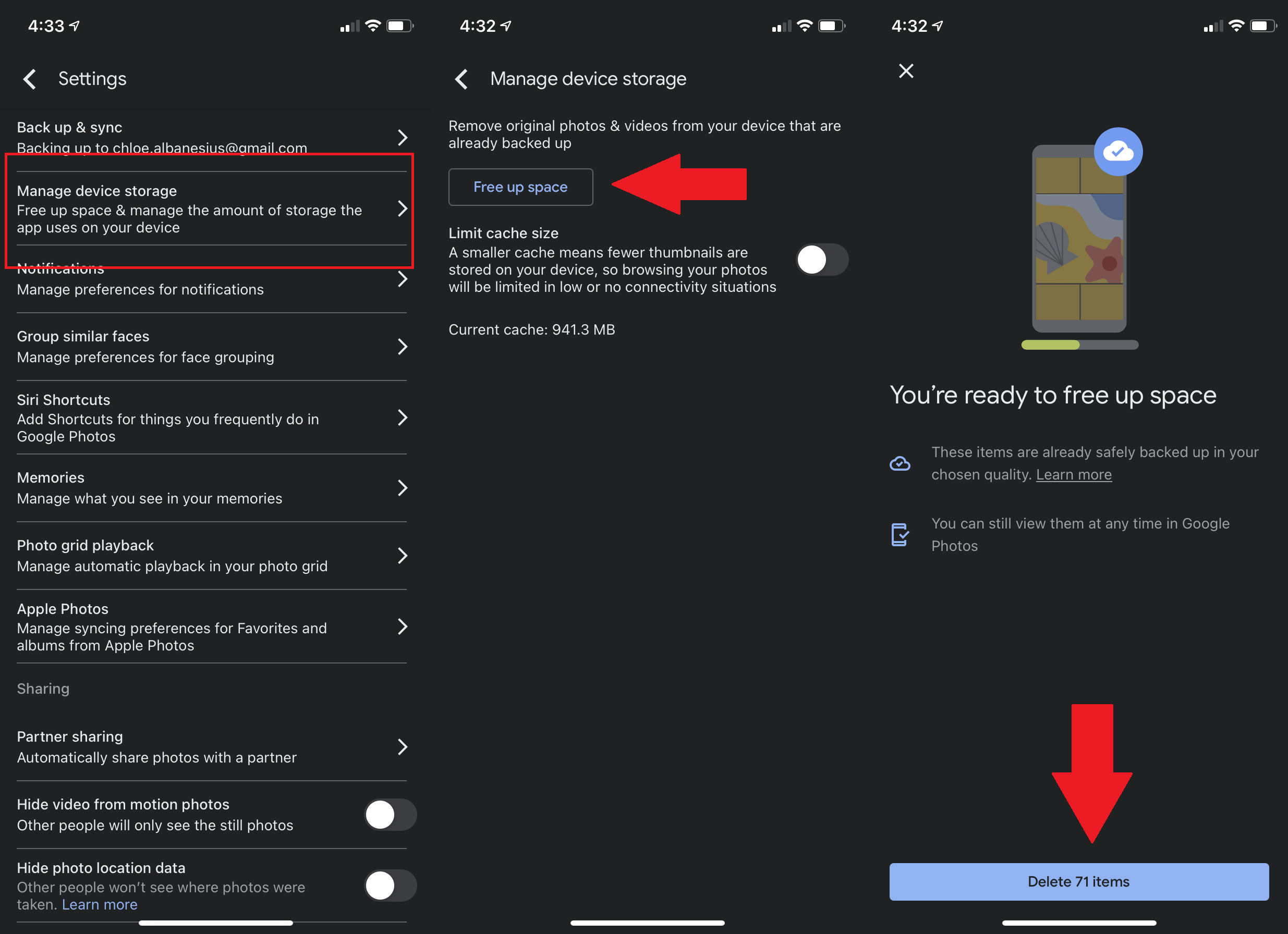 Guardar dispositivo de almacenamiento