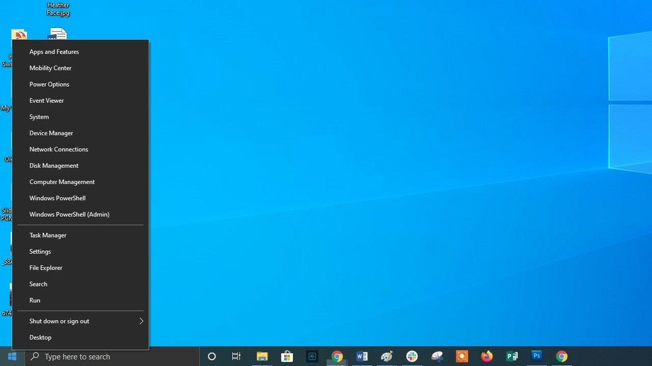 tajne menu systemu Windows