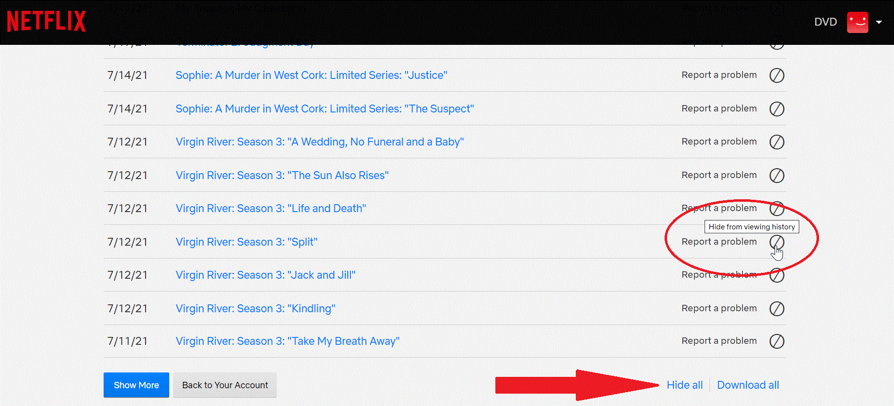Hapus Riwayat Tontonan Netflix Anda