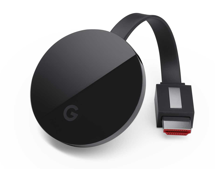 Un dispositivo de transmisión de Chromecast