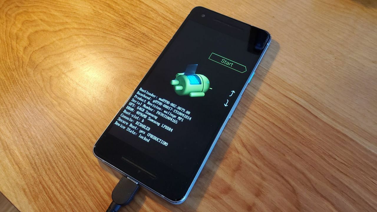modo de recuperação android