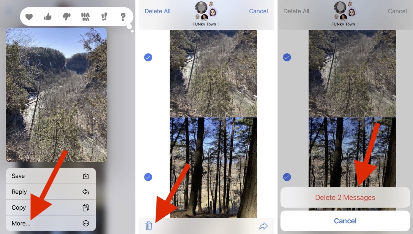 Eliminar imágenes en iOS