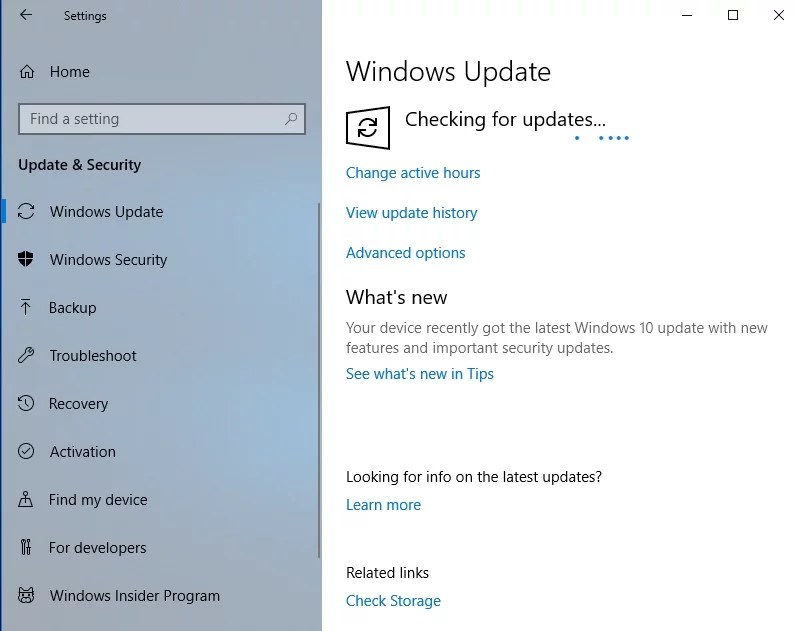 Mantén tu Windows actualizado.