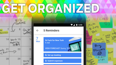 احصل على التنظيم: استخدام التذكيرات الجديدة داخل تقويم Google
