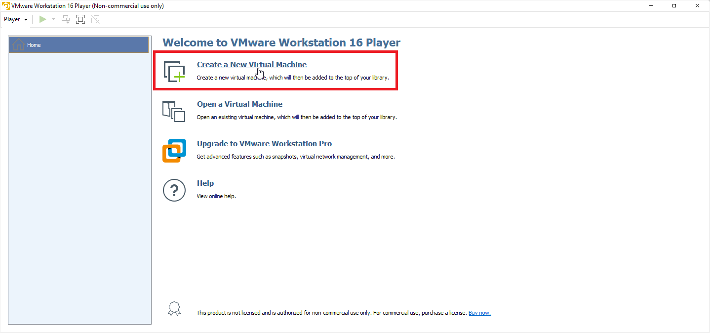 Reproductor de estación de trabajo VMware