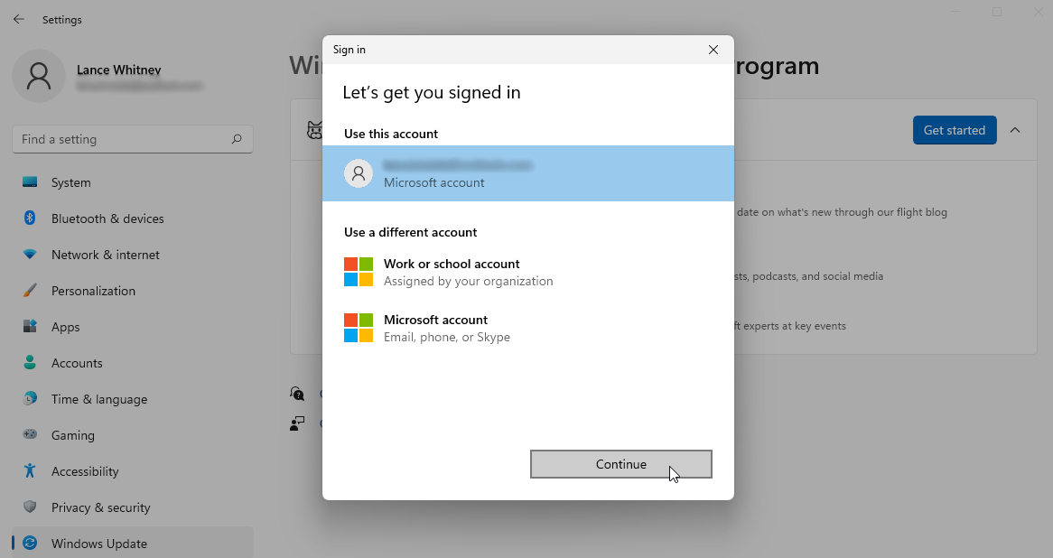 akun Microsoft