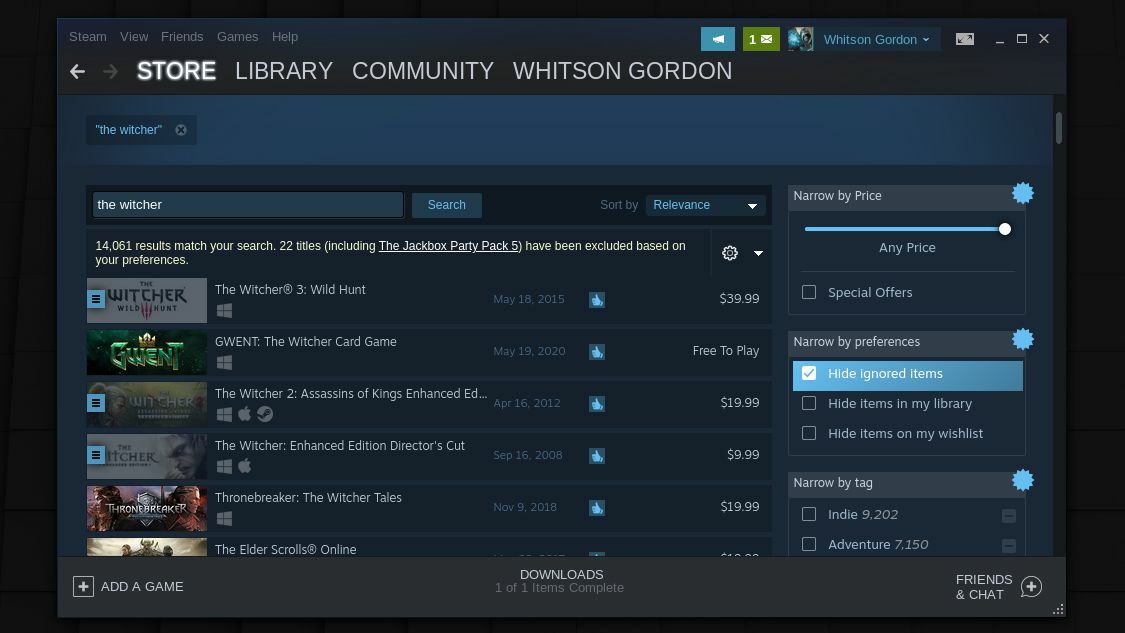 Jocuri compatibile cu Linux pe Steam