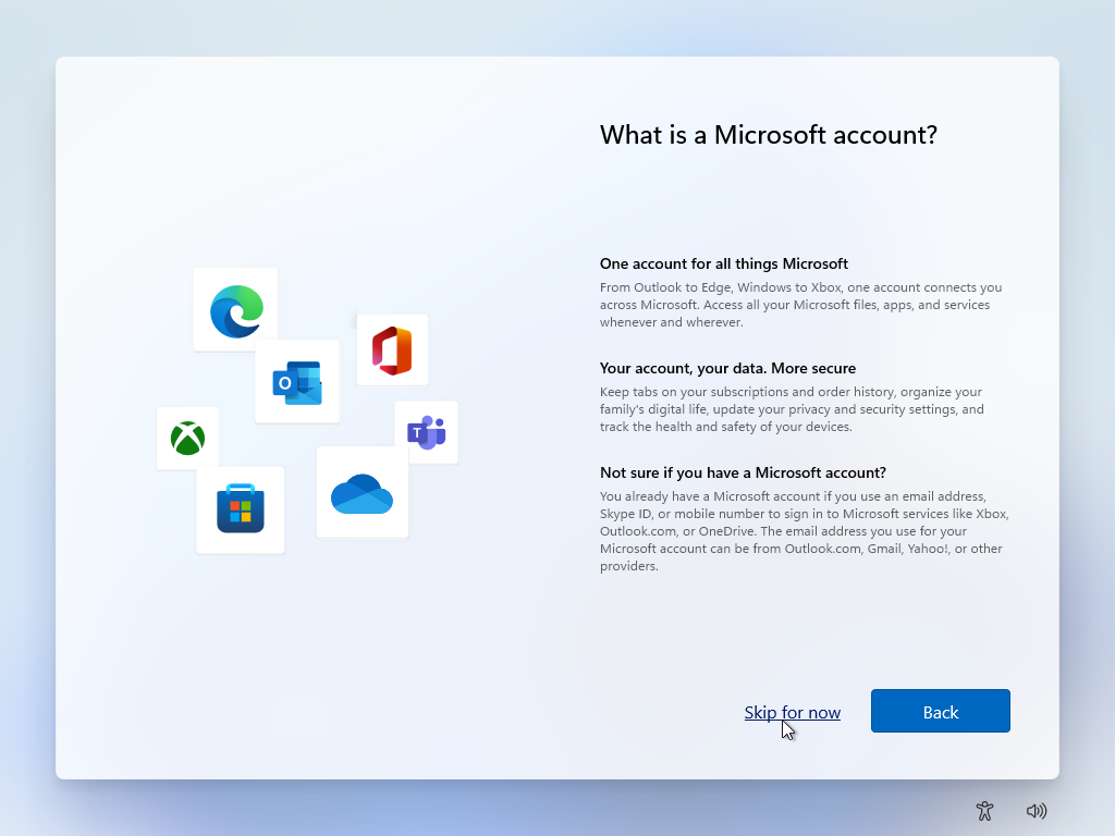 マイクロソフトアカウント