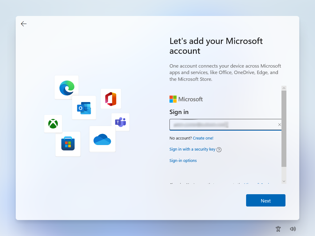 マイクロソフトアカウント