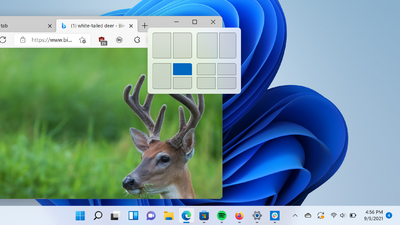 整理整頓：Windows11イメージでスナップレイアウトを使用する方法