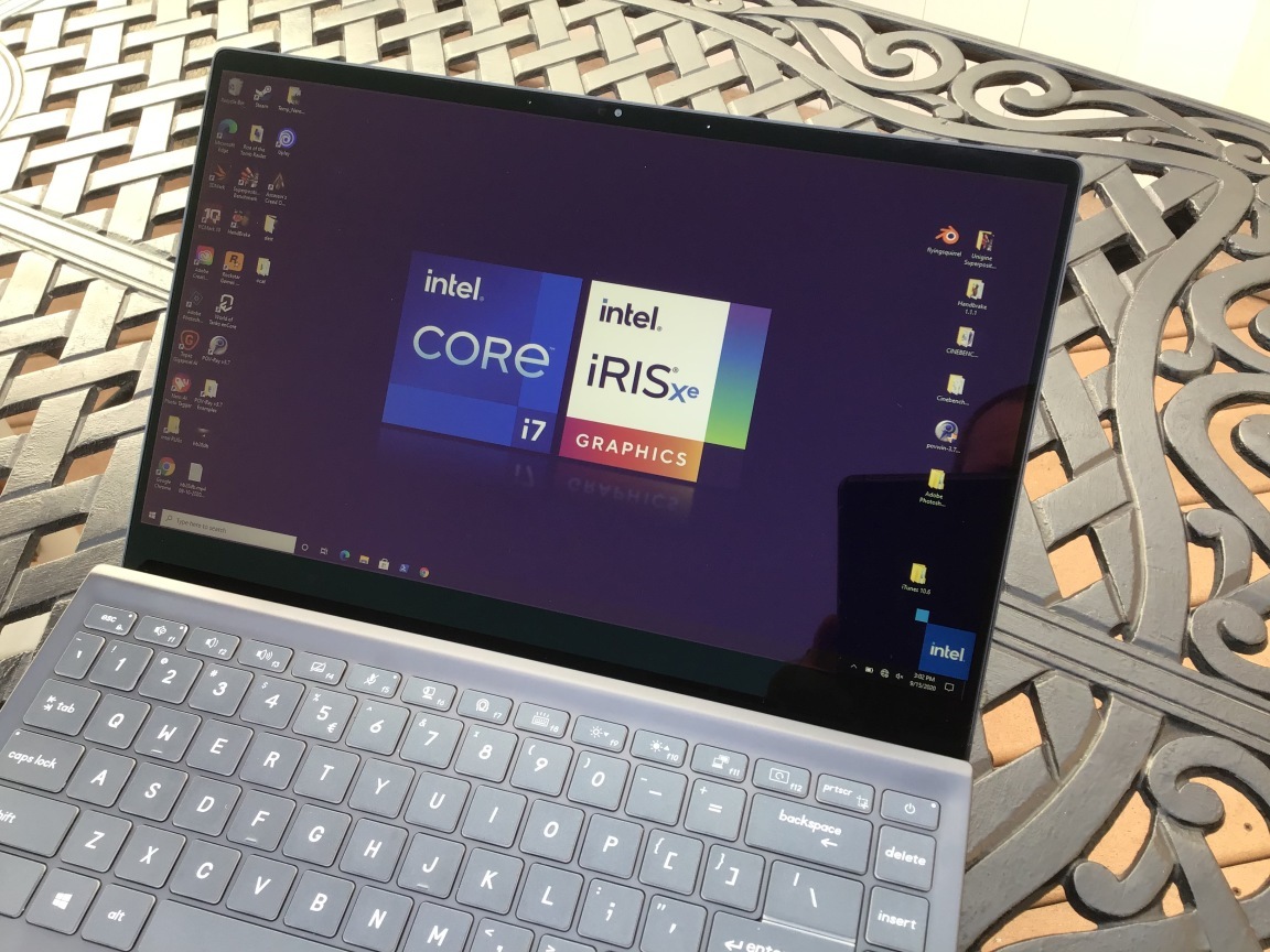 Grafica Intel Iris Xe