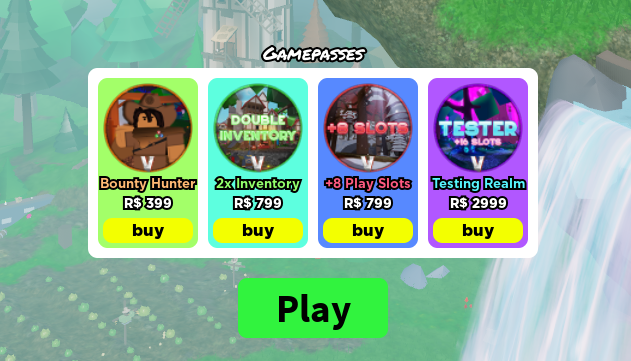Robloxゲームパス