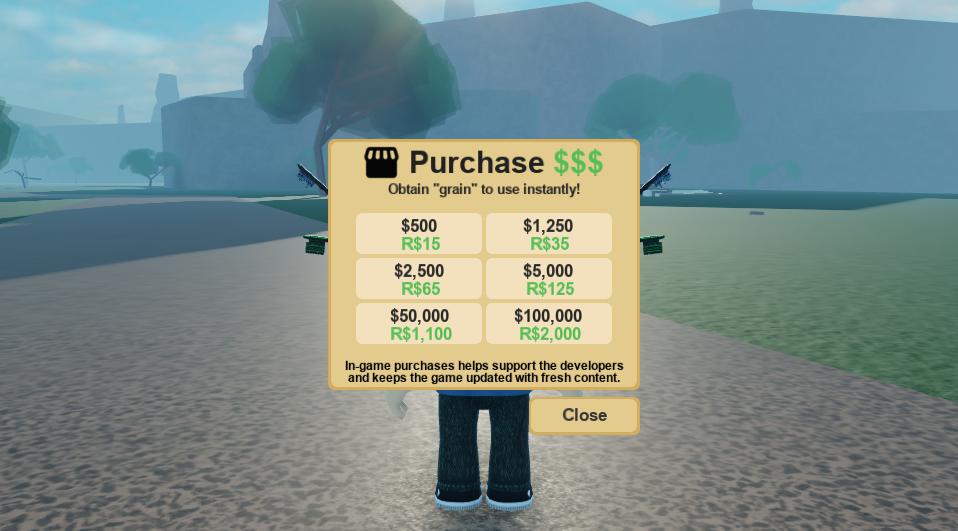 Roblox生鮮食品