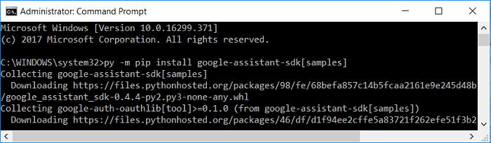 Utilizați comanda install pip în linia de comandă