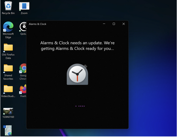 تحديث تطبيق الساعة في نظام التشغيل Windows 11