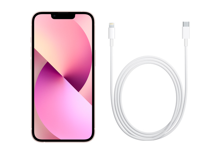 สิ่งที่มาพร้อมกับ iPhone 13 ในกล่อง: iphone และสายเคเบิล USB-C เป็น Lightning