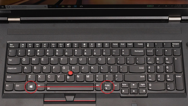 Windows Key PrtSc สำหรับภาพหน้าจอใน Windows 11