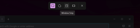 Alat snipping di Windows 11