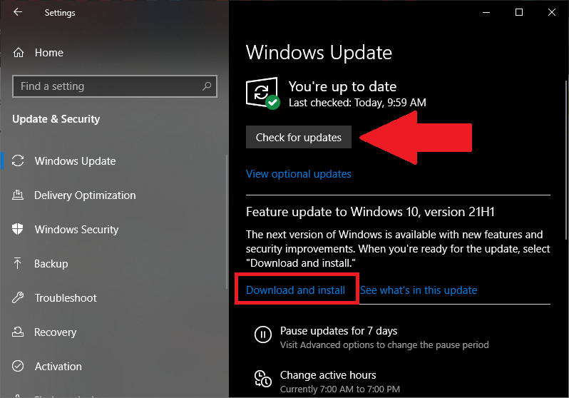 Центр обновления Windows