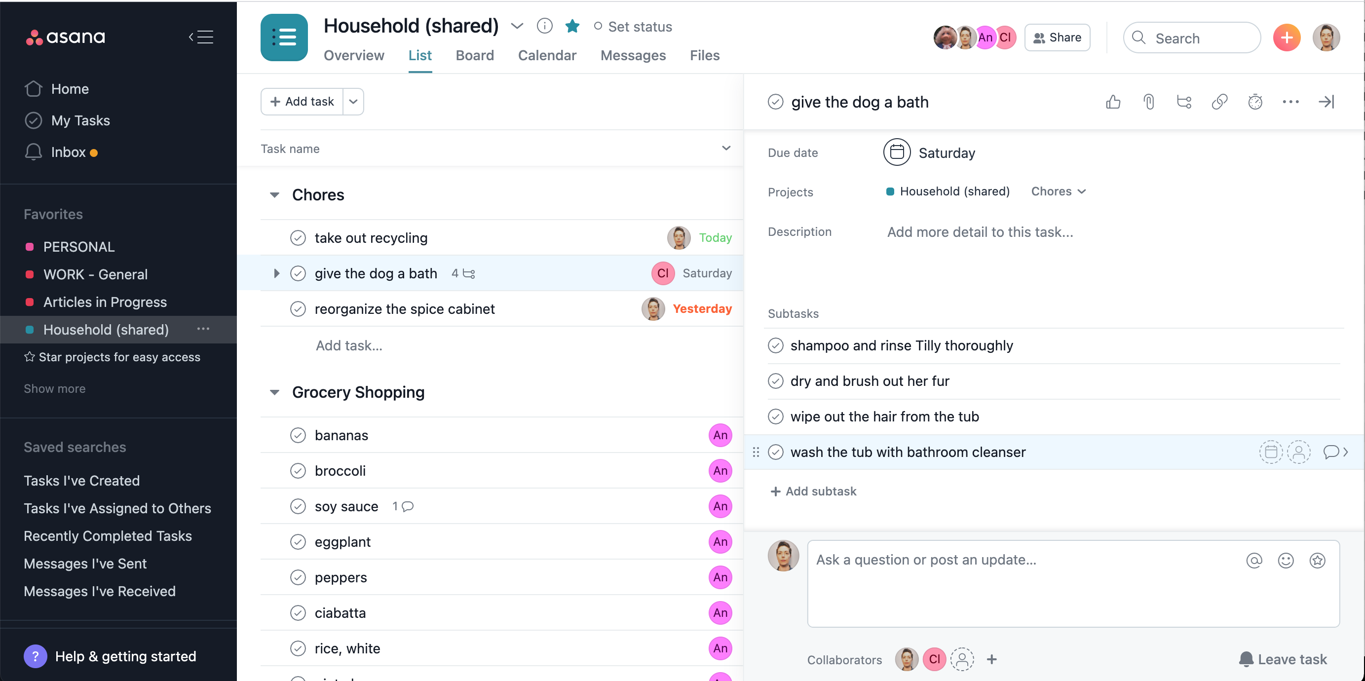 Aplikacja do zarządzania pracą zespołową Asana