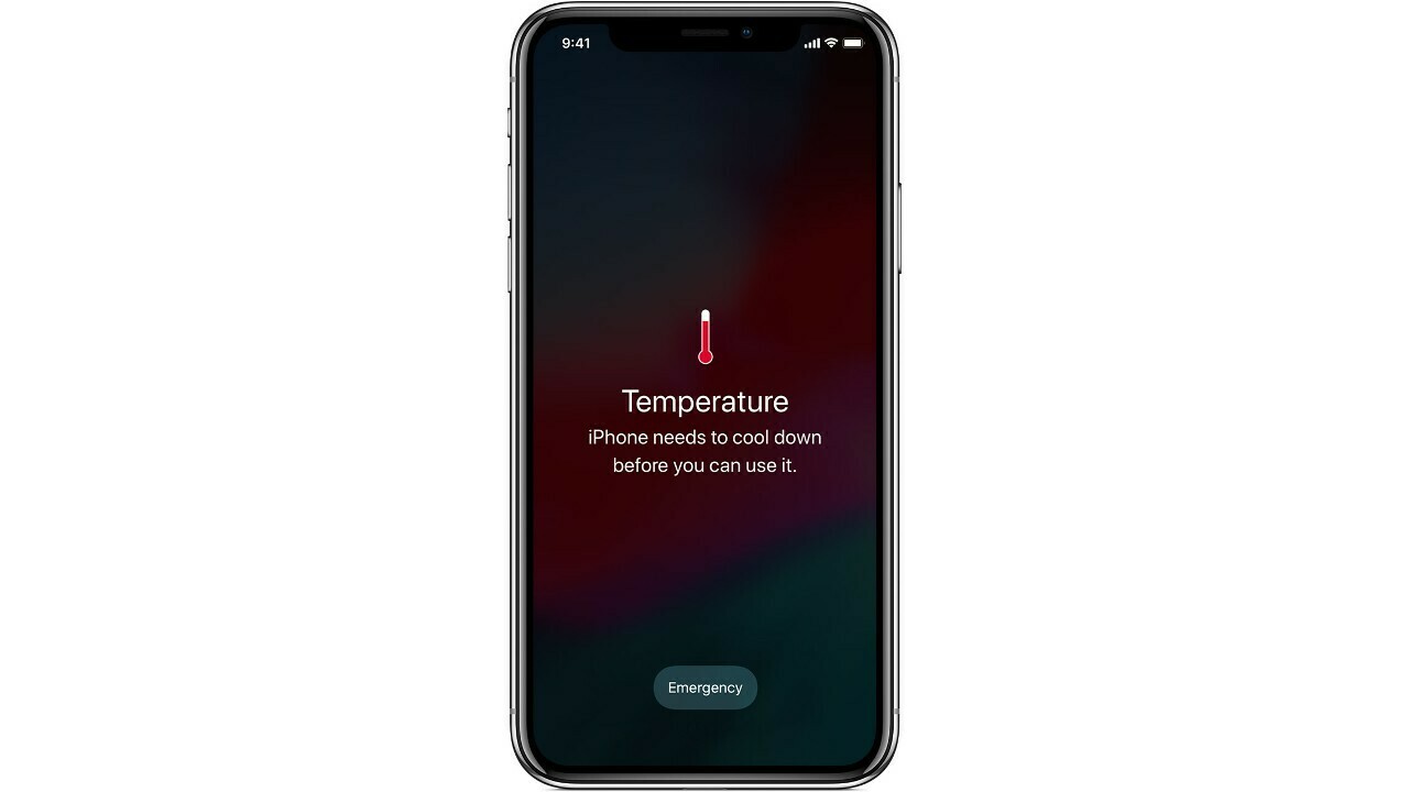 iPhone się przegrzewa