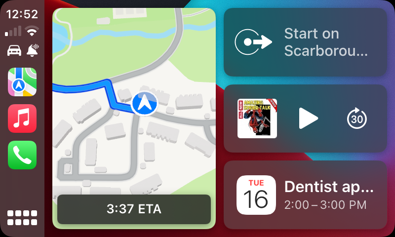 wyświetlacz carplay