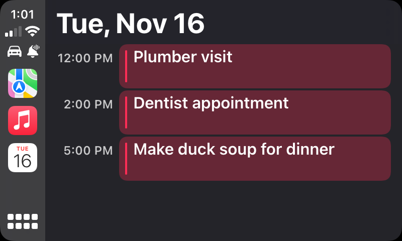 calendrier