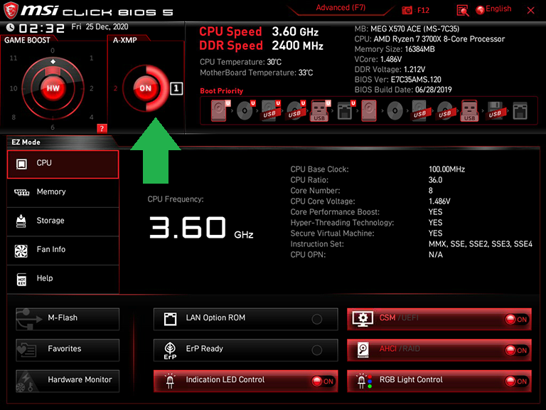 XMP-EZ-MSI-AMD