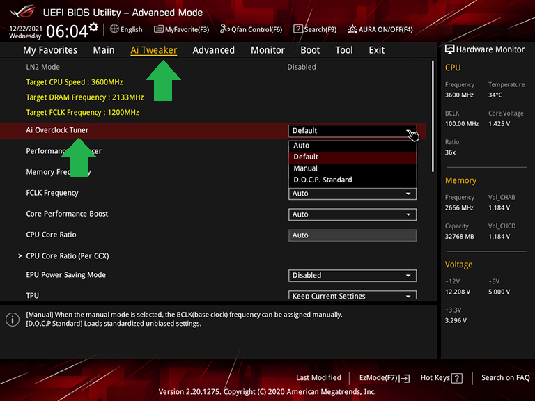 XMP-Gelişmiş-Asus-AMD