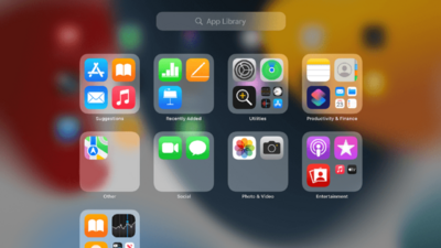 วิธีใช้ App Library เพื่อจัดระเบียบรูปภาพหน้าจอโฮมของ iPhone หรือ iPad