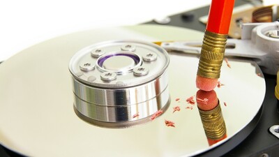 Cum să ștergeți imaginea de pe hard disk
