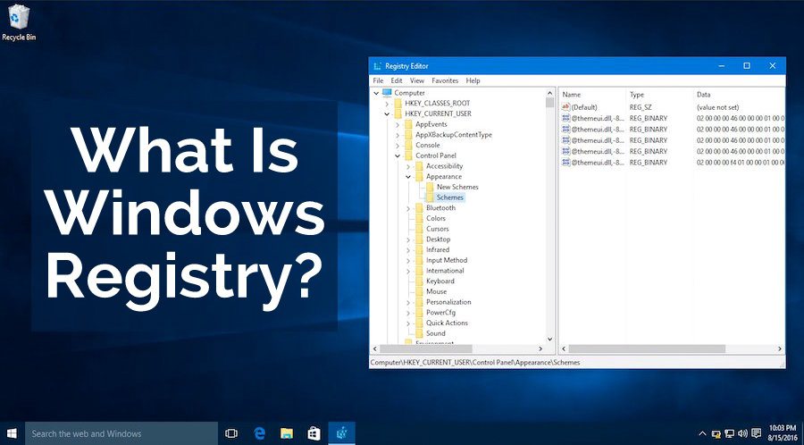 apa itu registri windows
