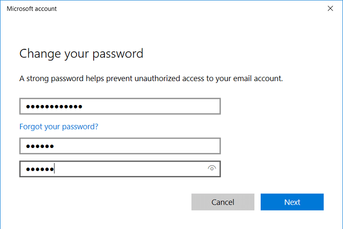 Cómo cambiar la contraseña de su cuenta en Windows 10
