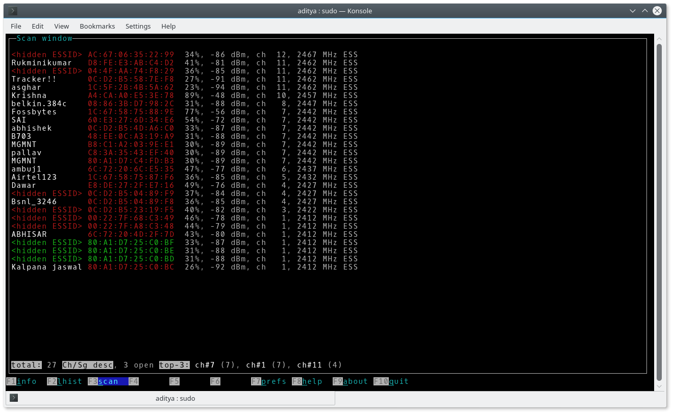 Canal WiFi Linux 2
