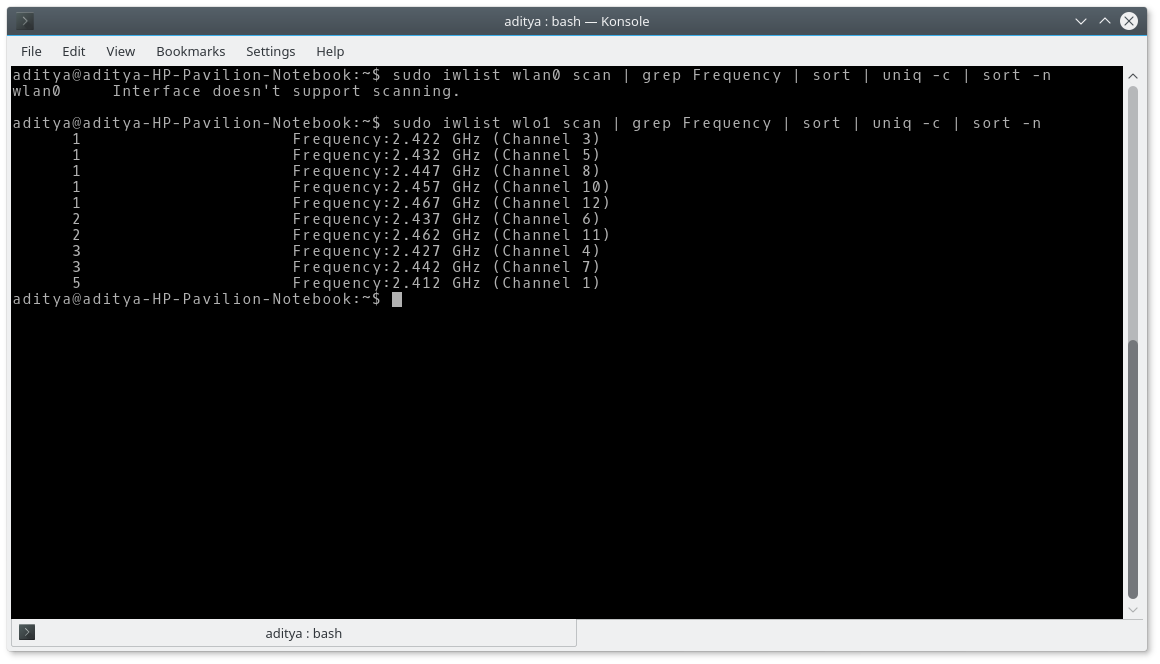 Canal WiFi Linux 1