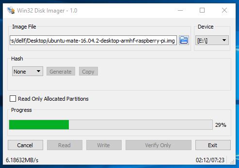 ubuntu compagnon sur raspberry pi 3 installation 9