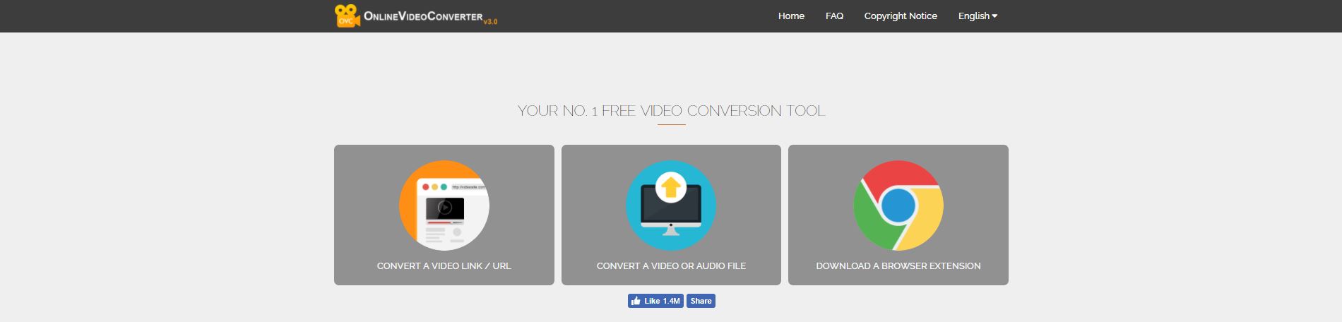 OnlineVideoConverter 下載 Dailymotion 視頻