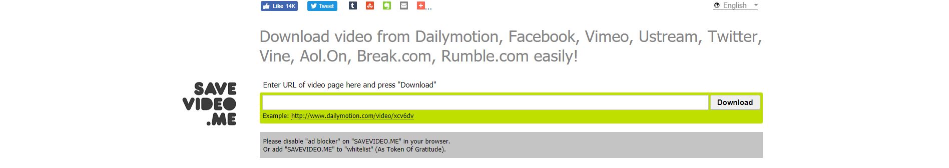 savevideo 下載 Vimeo 視頻