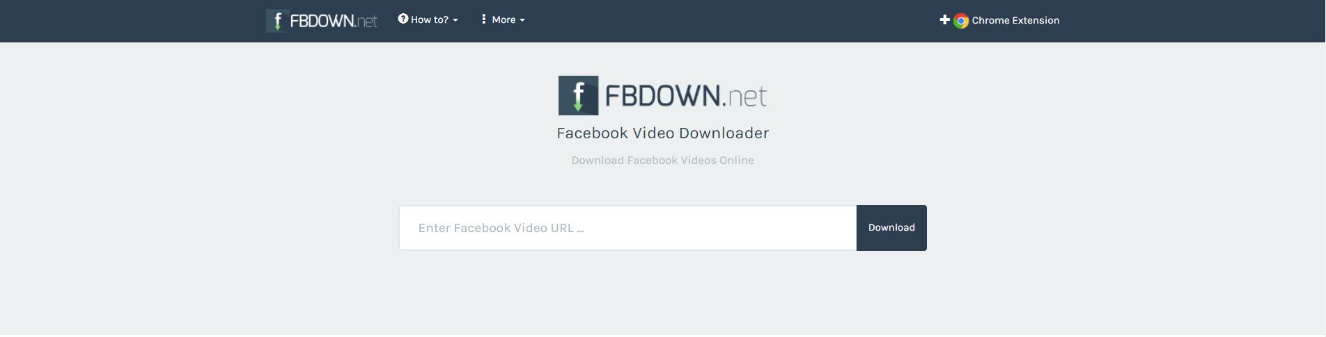 FBDown3 下載 Facebook 視頻